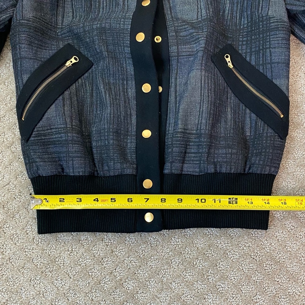 Anthropologie Mädchen Cropped Jacket - Picture 10 of 12